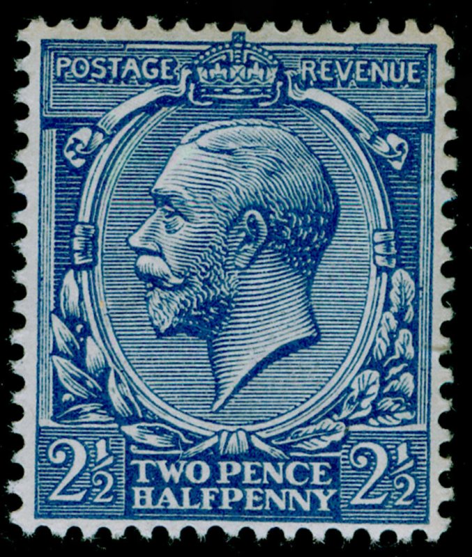 SG372 SPEC N21(10), 2½d blue, NH MINT. RPS CERT