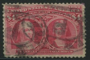 U.S. #244 Used 