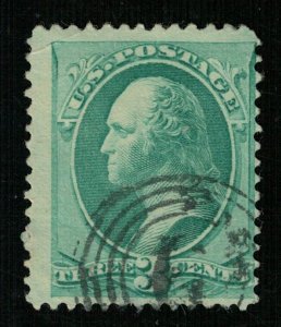 Stamp USA 1870-1879  George Washington 3c (ТS-1725)