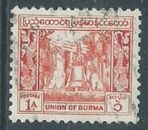 Burma, Sc #105, 1a Used