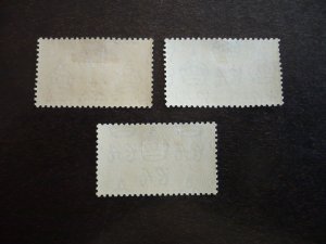 Stamps - Ceylon - Scott# 275-277 - Mint Hinged Set of 3 Stamps