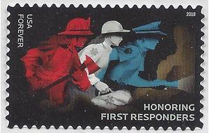 #5316 (50c Forever) Honoring First Responders 2018 Mint NH