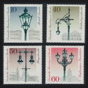 Berlin 300th Anniversary of Street Lighting 4v 1979 MNH SG#B578-B581