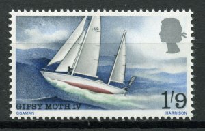 GB 1967 MNH Boat Stamps Gipsy Moth IV World Voyage Francis Chichester 1v Set