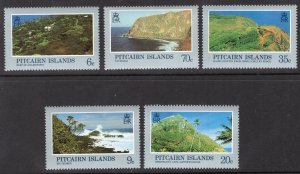 PITCAIRN ISLANDS SCOTT 198-202