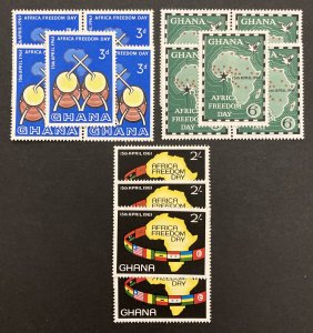 Ghana 1961 #92-4, Wholesale lot of 5, MNH,CV $3.75