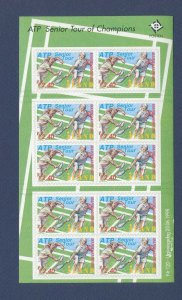 FINLAND - ALAND - Scott 147a - FVF MNH S/S Booklet - Tennis - 1998 - two scans
