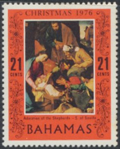 Bahamas  SC# 395  MNH  Christmas  1976  see details & scans