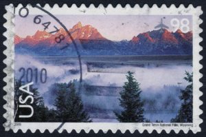 U.S. #C147 98c Used, Airmail (Grand Teton National Park, Wyoming)