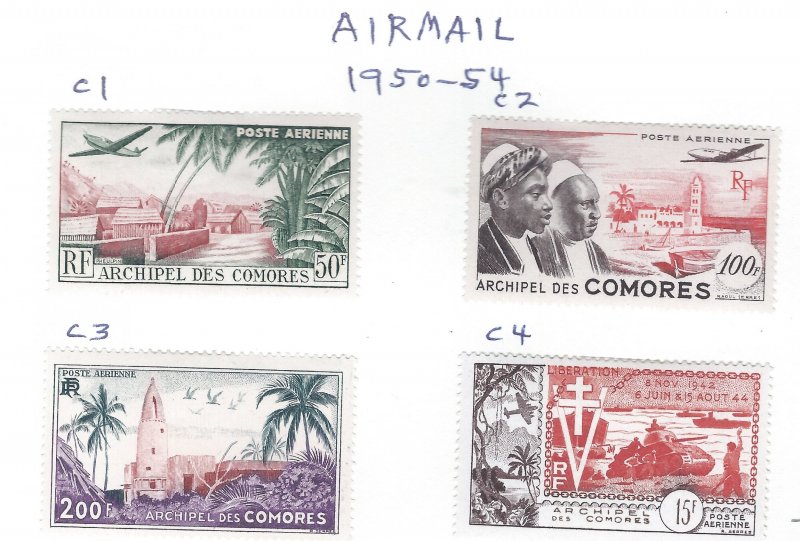 COMORO AIRMAIL  MH   SCV $64.00  AT A LOW PRICE!!!!!