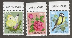 YUGOSLAVIA   SC # 1207 - 9    MNH
