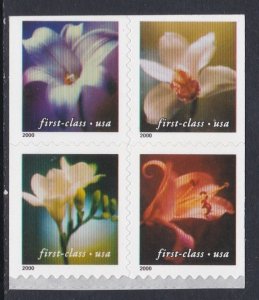3457a Flowers MNH