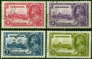 Newfoundland 1935 Jubilee Set of 4 SG250-253 Fine Used (2)