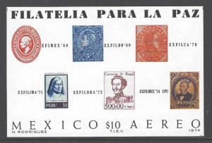 Mexico Sc # C434 mint hinged (RS)
