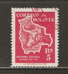 Bolivia Scott catalog # 384 Used