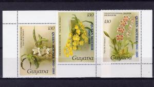 Guyana 1985 Sc#1342/1344 Queen Mother 85th.Birthday Set (3) MNH VF