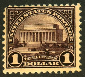 U.S. #571 MINT OG NH