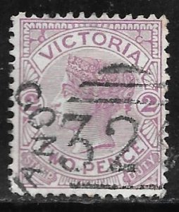 Australian States Victoria 162: 2d Queen Victoria, used, F