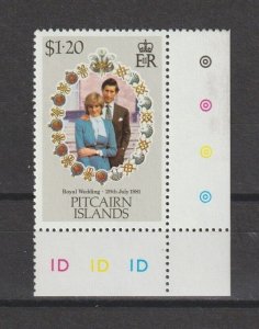 PITCAIRN ISLANDS 1981 SG 221w MNH Cat £60