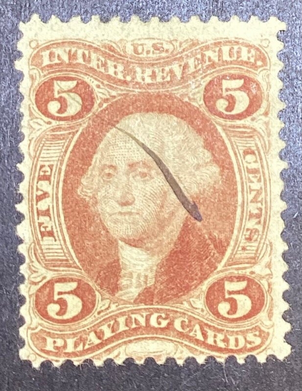 US Scott # R28c F-  VF used CV $ 40 / Price $  15 + $1 shipping