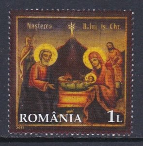 Romania 2011 Christmas Scott (5310) MNH