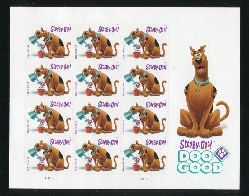 ​USA #5299 Scooby Doo forever sheet of 12 stamps  MNH