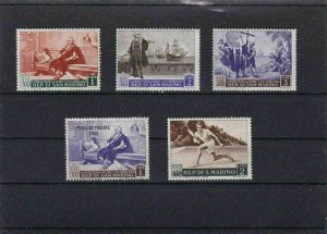 SAN MARINO  MOUNTED MINT OR USED STAMPS ON  STOCK CARD  REF R947