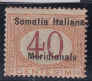 Italy Somalia Tax n 5 cv 1400$ MNH**