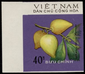 North Vietnam #772 Fruit Imperforate Issue MNH