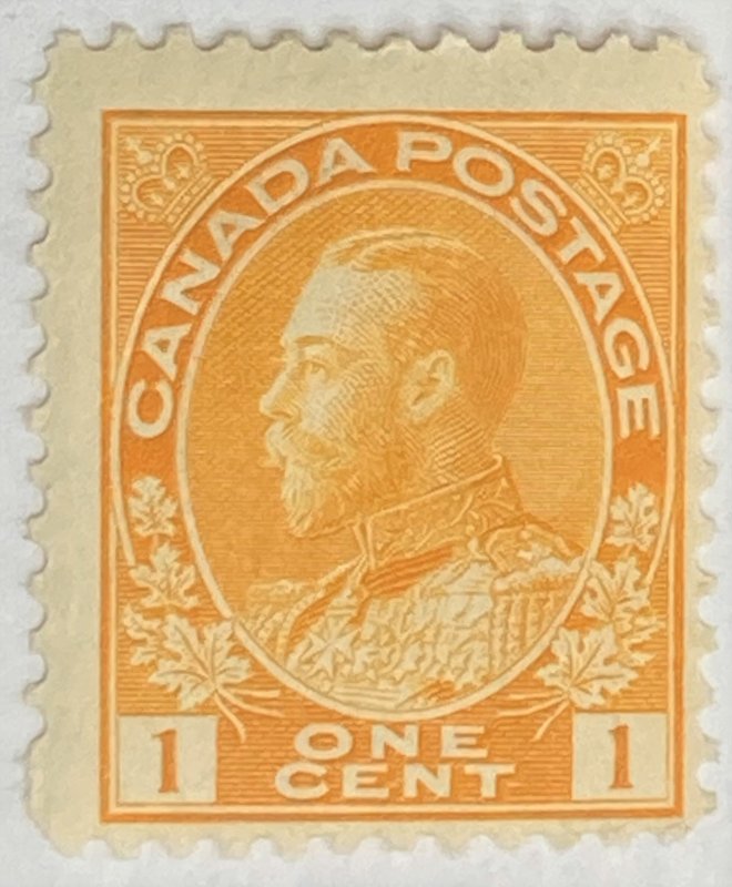 CANADA 1911-1925 #105 King George V 'Admiral' Issue - MH (CV 25$ +)