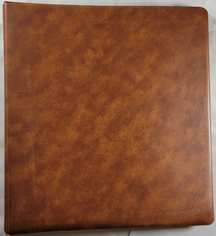 Norfolk Islands Stamp Collection All Safety Mounted In Faux Leather Binder 47-83