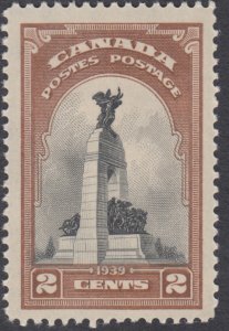 Canada - #247 Royal Visit, War Memorial - MNH