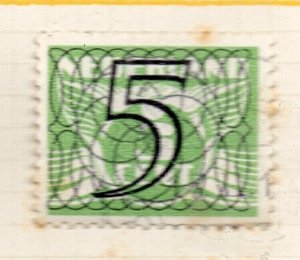 Netherlands 1940 Early Issue Fine Used 5c. Surcharged NW-159355