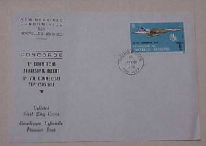 NEW HEBRIDES CONCORDE FLIGHT 1976 JAN 30