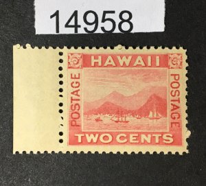 HAWAII US STAMPS # 81 MINT OG NH CV. $ LOT #14958