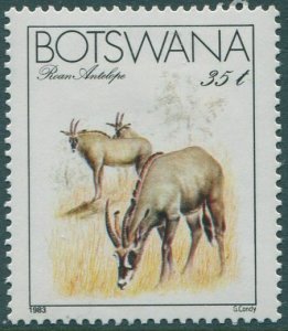 Botswana 1983 SG543 35t Roan Antelope MH