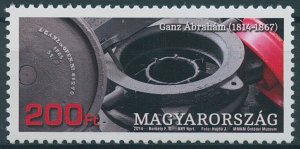 Hungary Stamps 2014 MNH Abraham Ganz Industrial Pioneer People 1v Set