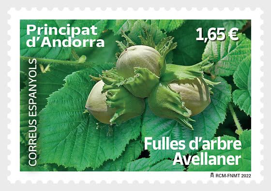 2022 Sp Andorra Hazelnut (Scott 509) MNH