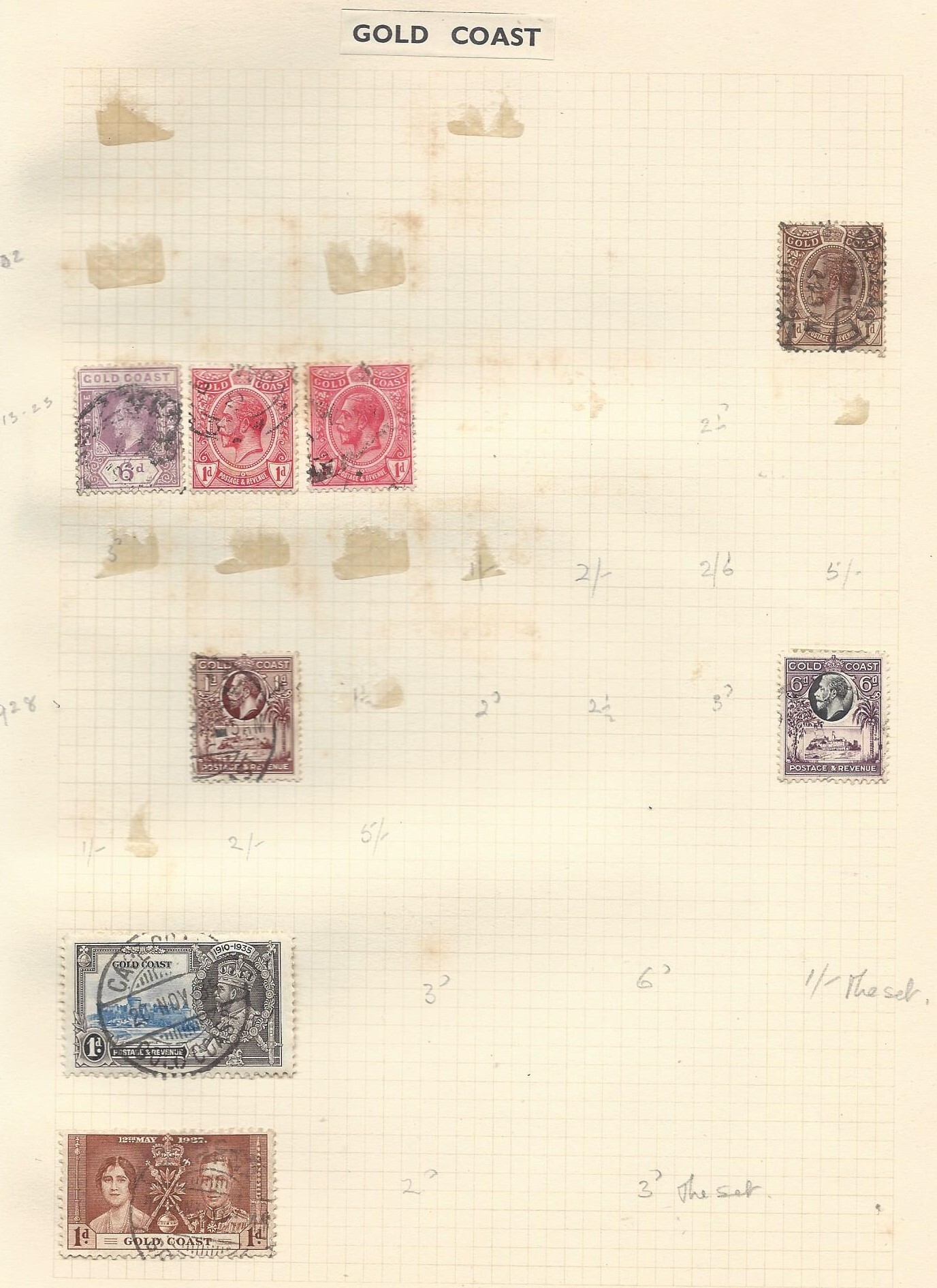 Gold Coast - Selection of 1800s Stamps - Some Nice Ones!!! | Worldwide ...