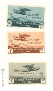 Libya #C4-C6 Mint (NH) Single