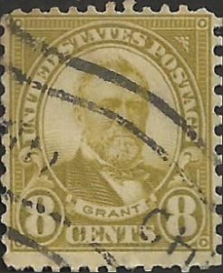 # 640 Used Olive Green Ulysses S. Grant