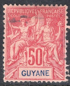 FRENCH GUIANA SCOTT 46
