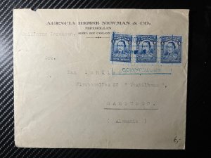 1930 Republic of Colombia Cover Medellin to Hamburg Germany