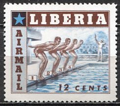 Liberia; 1955; Sc. # C89; MNH Single Stamp