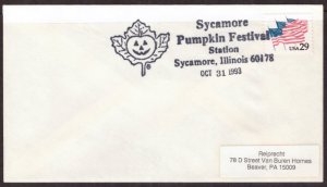 F1858   UNITED STATES   Cover # 2531      Sycamore Pumpkin Festival Station