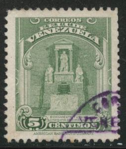 Venezuela  Scott 397 used  1947  stamp 