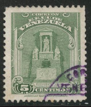 Venezuela  Scott 397 used  1947  stamp 