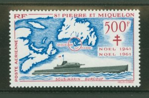 St. Pierre & Miquelon #C25  Single