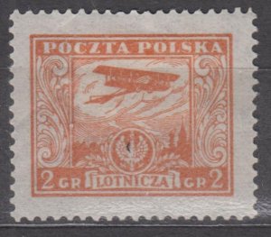 Poland Scott #C2 1925 MH