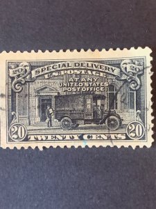 Special delivery 3c stamp  ,  black cancelled postage used, refno:5015